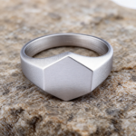 Irregular Matt Ring