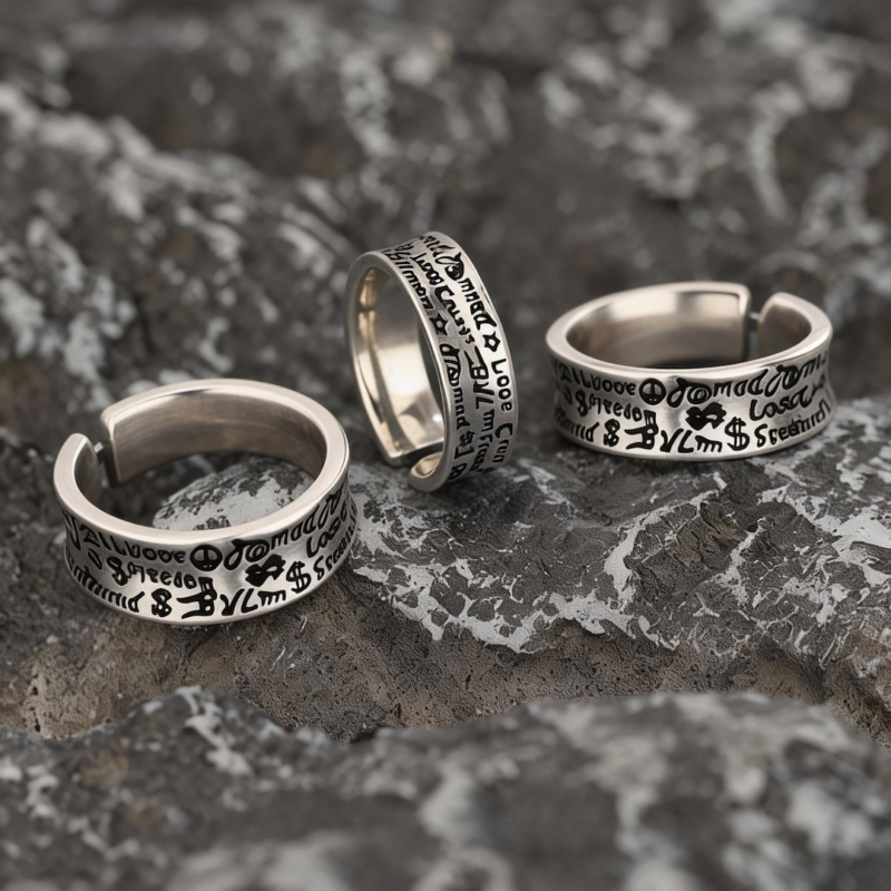 Vintage Graffiti Ring