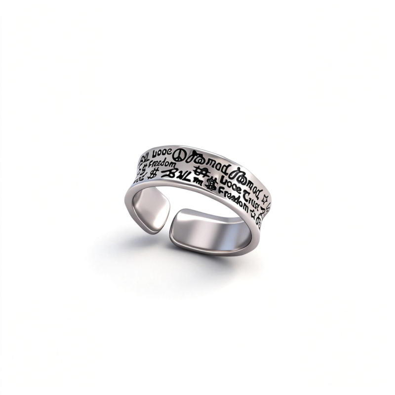 Vintage Graffiti Ring Vintage Graffiti Ring