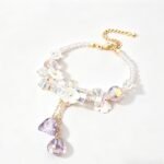 Happy Vibe Flower Crystal Bracelet – Dopamine Style