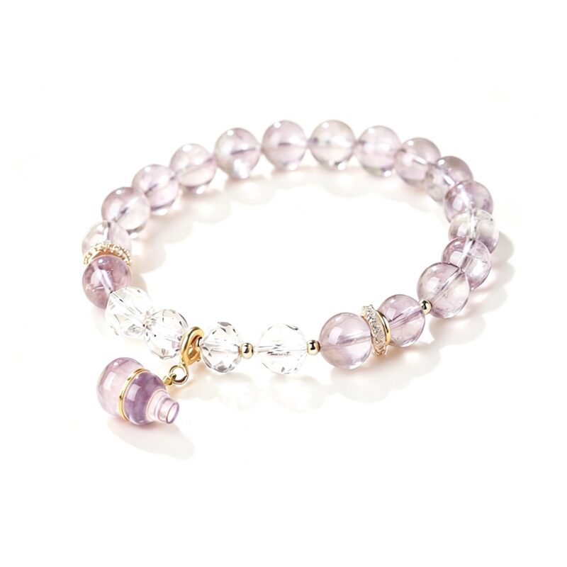 Amethyst Gourd Bracelet – Symbol of Fortune Amethyst Gourd Bracelet – Symbol of Fortune