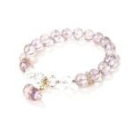 Amethyst Gourd Bracelet – Symbol of Fortune