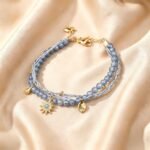 Bracelet Aquamarine - Ocean Wave Solstice