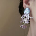 Earrings Amethyst - Riviera Shell Melody