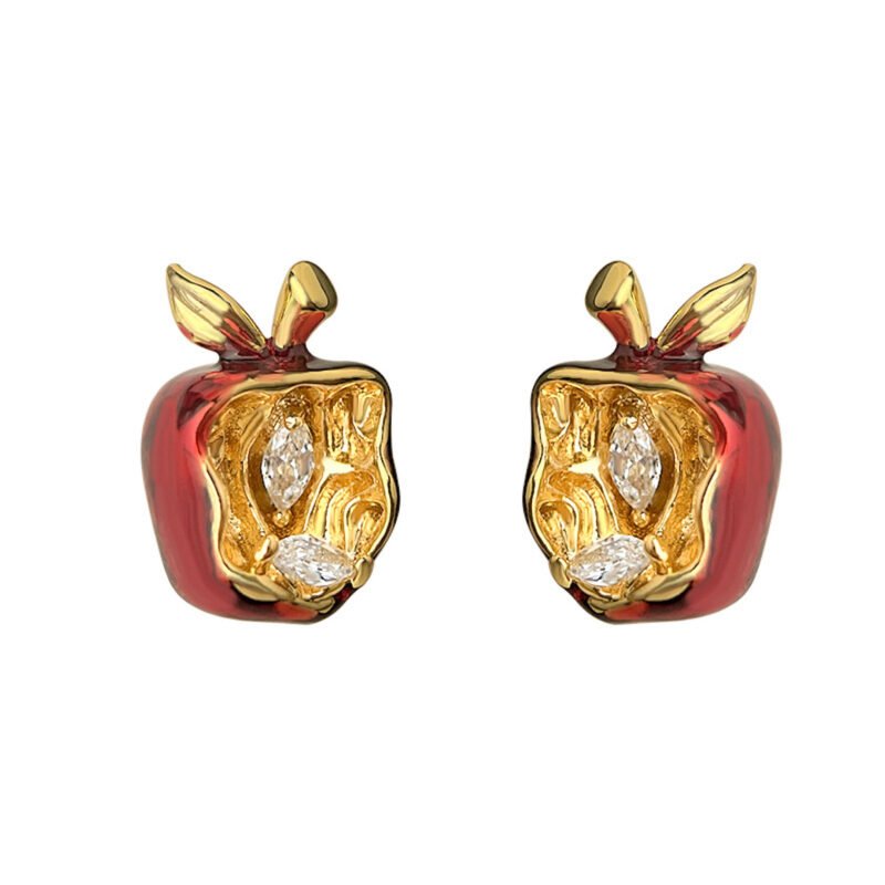 earrings-apple-enchanted-crimson-glaze earrings-apple-enchanted-crimson-glaze