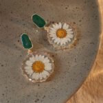 Earrings Daisy - Eternal Summer Garden