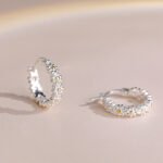 Earrings Daisy - Innocent Secret Love, silver