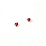 Earrings Heart - Rose First Love