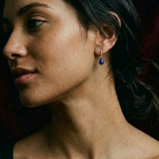 Earrings Lapis Lazuli - Celestial Night Nebulae