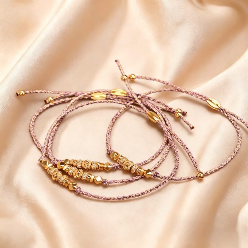Parisian Chic Braided Rope Bracelet——Effortless Elegance Parisian Chic Braided Rope Bracelet——Effortless Elegance