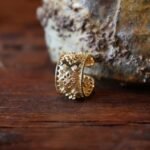 Ring Gold - Italian Woven Filigree, gold