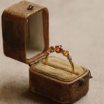 Ring Orange Garnet - Autumn Sunset Glow, gold