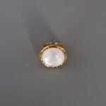 Ring Pearl - French Seine Nacre, gold