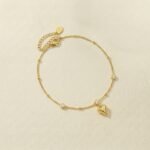 Heartbeat Chain Anklet – Rhythm of Life