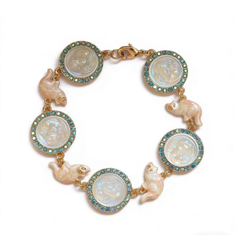 Bracelet Cat Sleeping Slumber Guardian Dreams Bracelet Cat Sleeping Slumber Guardian Dreams