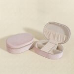 Velvet Jewelry Box — Compact Travel Storage Organizer