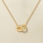 Interlocking Infinity Circles Necklace – Eternal Bond
