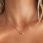 Interlocking Infinity Circles Necklace – Eternal Bond