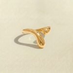 Titanium Steel Rings — Sculptural Geometric Statement Rings