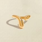 Titanium Steel Rings — Sculptural Geometric Statement Rings
