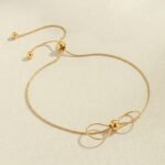 Bowknot Anklet - Graceful Whisper