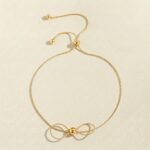 Bowknot Anklet - Graceful Whisper