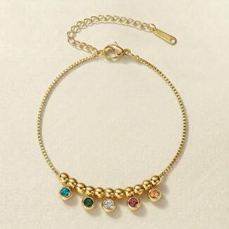 Charm Anklet - Rainbow Radiance