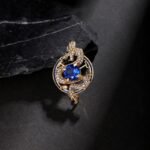 Dragon Brooch - Royal Azure Guardian