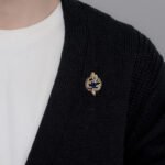 Dragon Brooch - Royal Azure Guardian