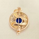 Dragon Brooch - Royal Azure Guardian