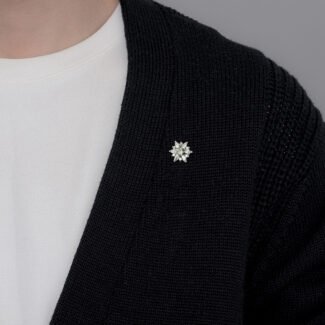 Hexagram Brooch - Tiny Starlight