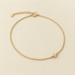925 Silver Four-Leaf Clover Bracelet——Lucky Charm