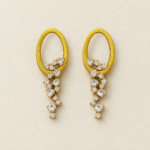 Flowers Blossom Drop Earrings——Radiant Cascade