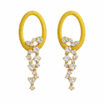 Flowers Blossom Drop Earrings——Radiant Cascade